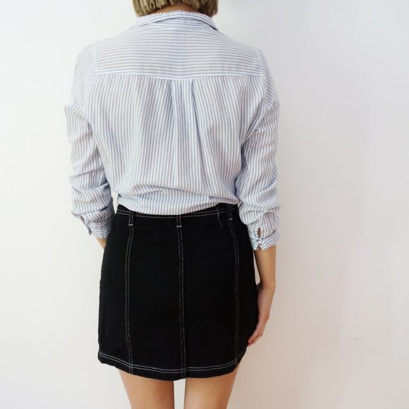 Long Sleeves Striped Blouse - Picture 2 of 5